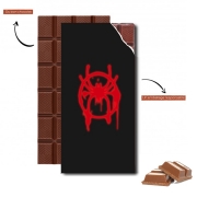 Tablette de chocolat personnalisé Spider Verse Miles Morales