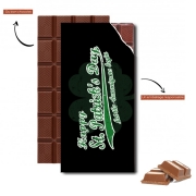 Tablette de chocolat personnalisé St Patrick's