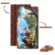 Tablette de chocolat personnalisé Star Stable jeu de chevaux en ligne