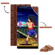 Tablette de chocolat personnalisé Street Pacman Fighter Pacquiao