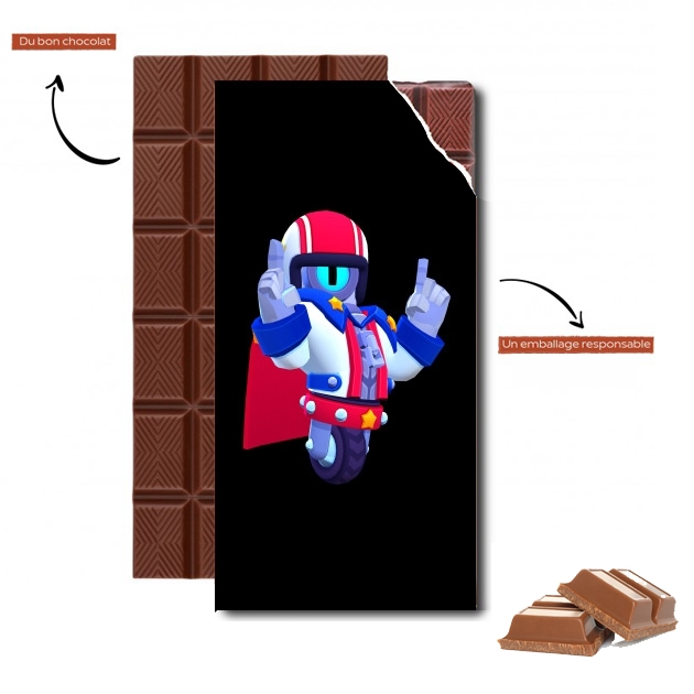 Tablette de chocolat personnalisé Stu Brawler
