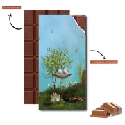 Tablette de chocolat personnalisé Summer Feeling Birds