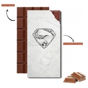 Tablette de chocolat personnalisé Super Feather