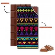Tablette de chocolat personnalisé Sweet Triangle Pattern