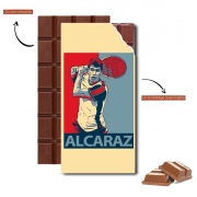 Tablette de chocolat personnalisé Team Alcaraz