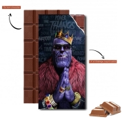 Tablette de chocolat personnalisé Thanos mashup Notorious BIG