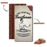 Tablette de chocolat personnalisé The Fighting Gentleman