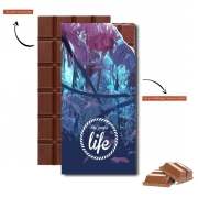Tablette de chocolat personnalisé the jungle life