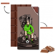 Tablette de chocolat personnalisé The King on the Throne of Trophies