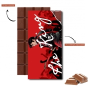Tablette de chocolat personnalisé The King Presley