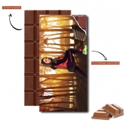 Tablette de chocolat personnalisé The Weather Girl