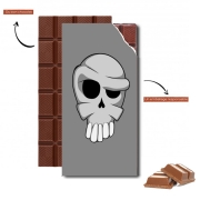 Tablette de chocolat personnalisé Toon Skull
