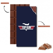 Tablette de chocolat personnalisé Top Gun Aviator