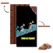Tablette de chocolat personnalisé Tour de france