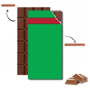 Tablette de chocolat personnalisé Turtle Raphaello