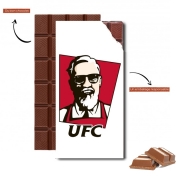 Tablette de chocolat personnalisé UFC x KFC