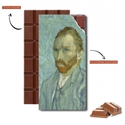 Tablette de chocolat personnalisé Van Gogh Self Portrait