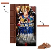 Tablette de chocolat personnalisé Vegeta Prince of destruction