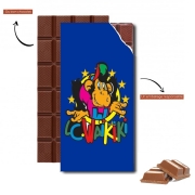 Tablette de chocolat personnalisé Waikiki Monkey