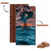Tablette de chocolat personnalisé Walking On Water