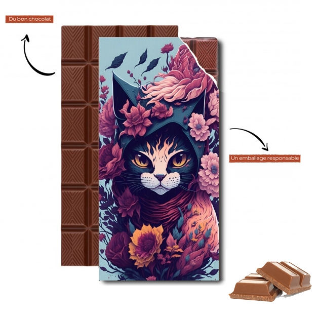 Tablette de chocolat personnalisé Wild Cat