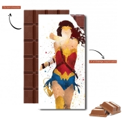 Tablette de chocolat personnalisé Wonder Girl