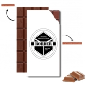 Tablette de chocolat personnalisé World trigger Border organization