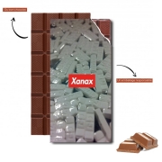 Tablette de chocolat personnalisé Xanax Alprazolam
