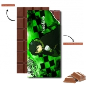 Tablette de chocolat personnalisé yuichiro green