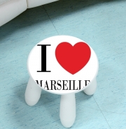 Tabouret enfant I love Marseille