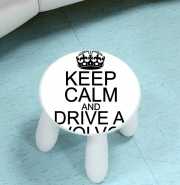 Tabouret enfant Keep Calm And Drive a Volvo