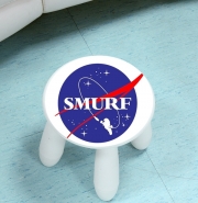 Tabouret enfant Nasa Parodie Smurfs in Space