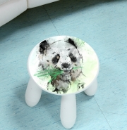 Tabouret enfant Panda Watercolor