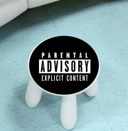 Tabouret enfant Parental Advisory Explicit Content