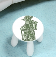 Tabouret enfant Yoda Force be with you