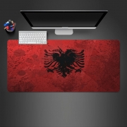 Tapis de souris géant Albanie Painting Flag