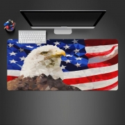 Tapis de souris géant American Eagle and Flag