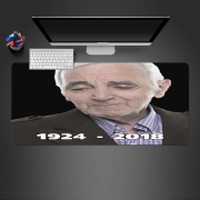 Tapis de souris géant Aznavour Hommage Fan Tribute