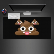 Tapis de souris géant Caca Emoji