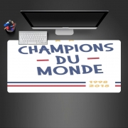Tapis de souris géant Champion du monde 2018 Supporter France
