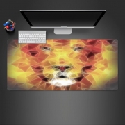 Tapis de souris géant fractal lion
