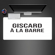 Tapis de souris géant Giscard a la barre