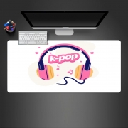 Tapis de souris géant I Love Kpop Headphone
