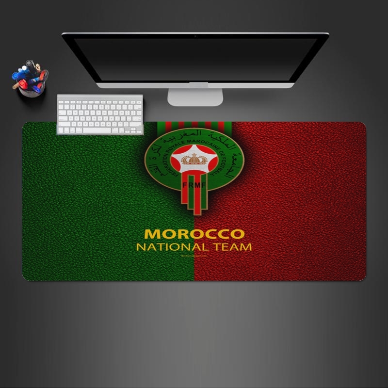 Tapis de souris géant Maillot du Maroc Football Home