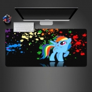 Tapis de souris géant My little pony Rainbow Dash