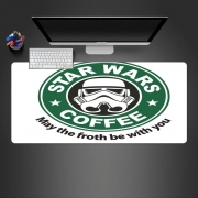 Tapis de souris géant Stormtrooper Coffee inspired by StarWars