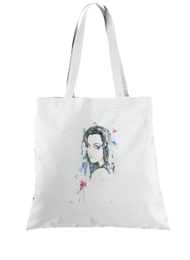 Tote Bag  Sac Amy Lee Evanescence watercolor art
