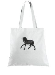 Tote Bag  Sac Black Unicorn