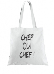 Tote Bag  Sac Chef Oui Chef humour