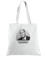 Tote Bag  Sac Chirac Vous memmerdez copieusement